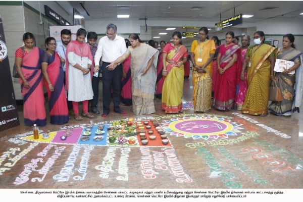 People of all ages should follow nutritious food and hygiene without fail Chennai Metro Rail Company Director