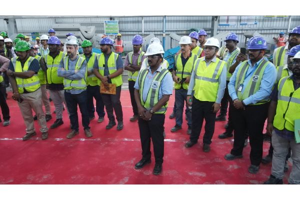 Commissioning of automated concrete distribution system at the casting yard by Larsen & Toubro