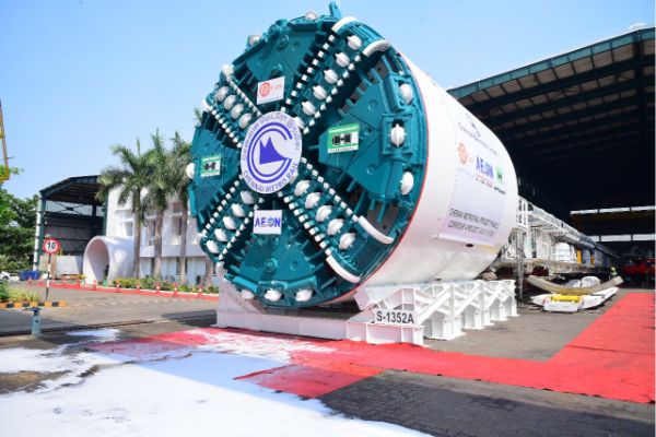 Factory Acceptance Test of 2nd Tunnel Boring Machine for corridor 4, UG 01