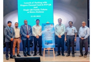 Introduction of making Parking Payment through Singara Chennai Card (NCMC)  Store Value Pass (SVP) QR in CMRL Mobile App and Single QR Family Tickets for Metro