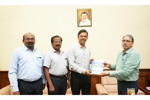 Detailed Feasibility Report for recommending Mass Rapid Transport System (MRTS) from Poonamalle to Parandur via Thirumazhisai & Sriperumbudur submitted.