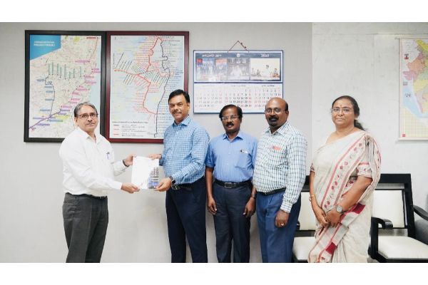 Detailed Feasibility Reports (DFR) for recommending Metro Rail for the Extension of Corridor 5 of Chennai Metro Phase II from Koyambedu to Avadi via Thirumangalam, Mugappair and Extension of Corridor 3 of Chennai Metro Phase II from Siruseri to Kilmbakkam Bus Terminus submitted.