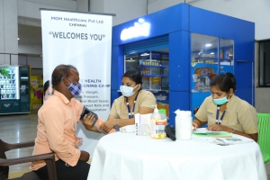 A total of 796 persons got benefited from the Free Medical Health Camp held at Metro Station in the month of March, 2022