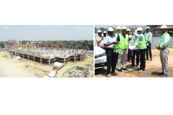  Madhavaram Metro Train Depot being constructed at a cost of Rs.284.51 crore