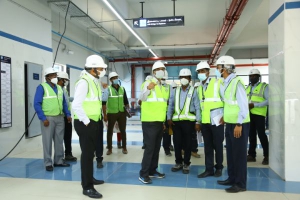 CMRS inspection for Phase-I Extension Metro Stations