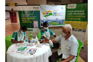 A total of 268 persons got benefited from the Free General Medical Health Camp held at Saidapet and Ashok Nagar Metro Stations today (13.10.2021).