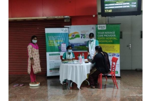 A total of 247 persons got benefited from the Free General Medical Health Camp held at Thirumangalam and Arignar Anna Alandur Metro Stations today (18.10.2021).
