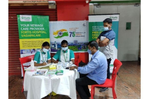 A total of 265 persons got benefited from the Free General Medical Health Camp held at Thirumangalam and Government Estate Metro Stations today (29.09.2021)